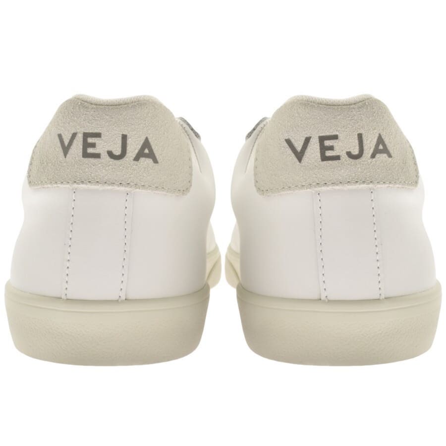 Veja Esplar Leather Trainers White